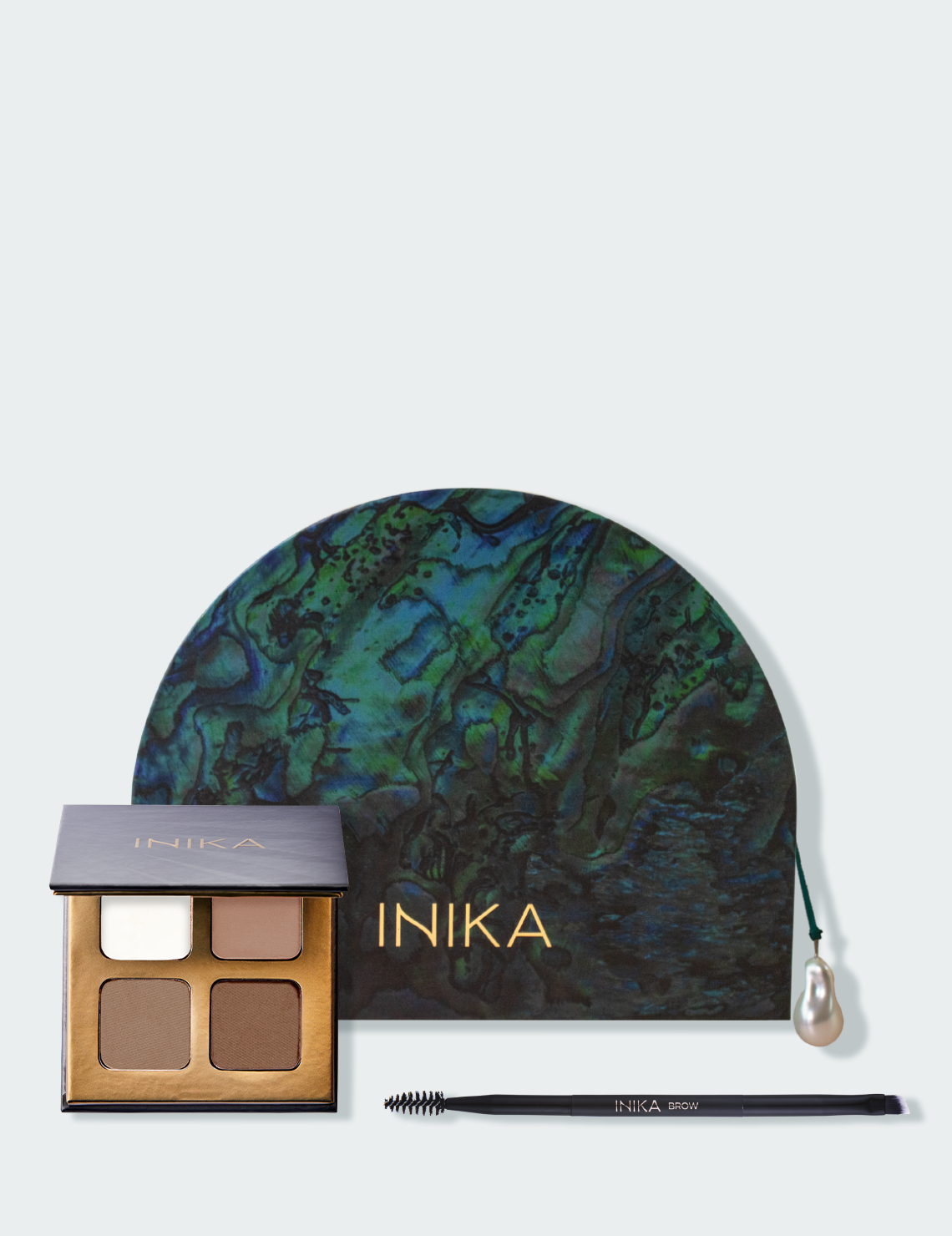 INIKA Organic Ultramarine Natural Brow Set