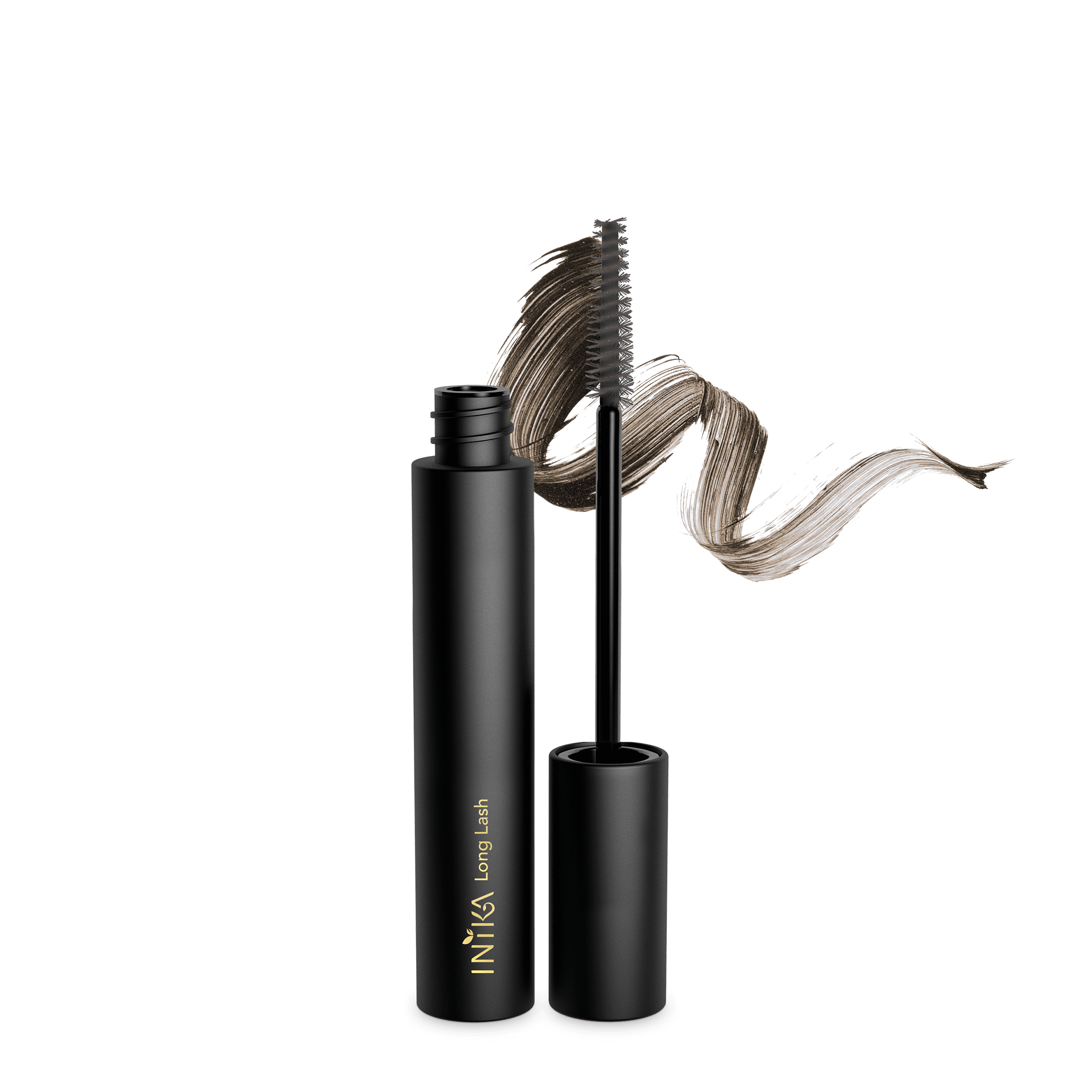 Long Lash Vegan Mascara (Brown) | INIKA Organic | 02